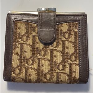 Vintage Christian Dior wallet monogram